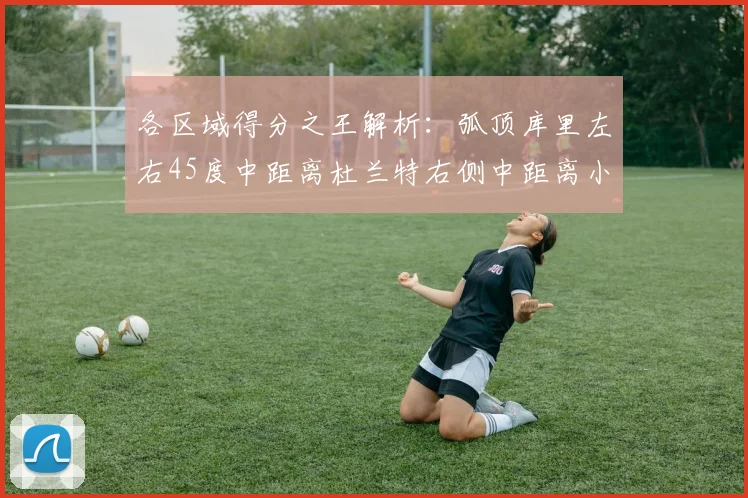 各区域得分之王解析：弧顶库里左右45度中距离杜兰特右侧中距离小卡的精彩表现